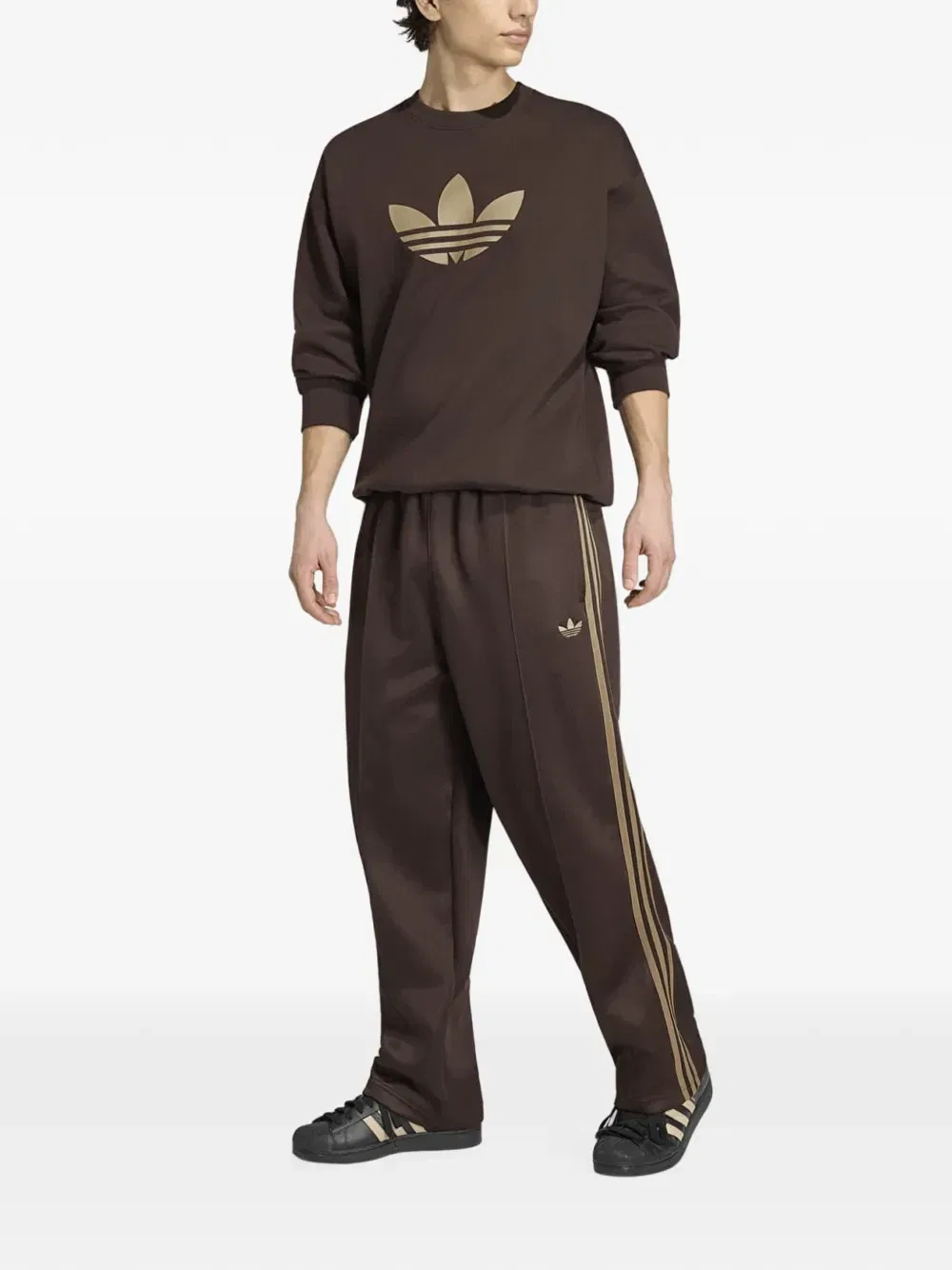 Спортивные брюки Spacer Adidas, коричневый