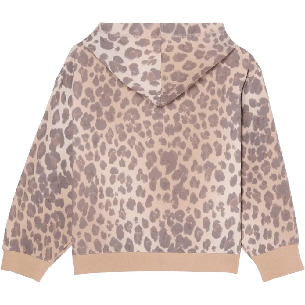 Детское худи на молнии с вышивкой Twenty Five HD Roxy, Beige — фото 2