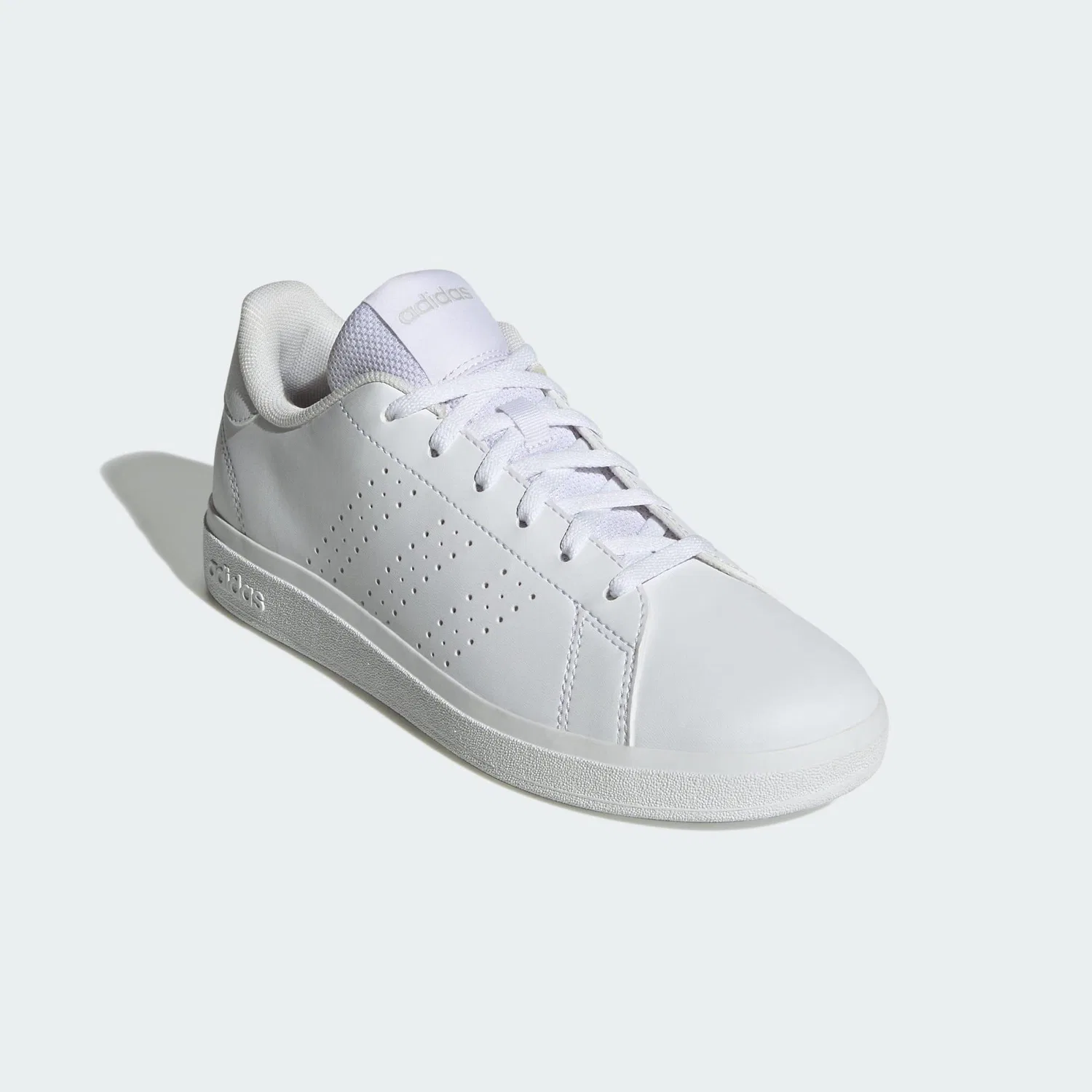 Детские кроссовки с принтом Advantage Base 2.0 Adidas, Weiß Grau — фото 4