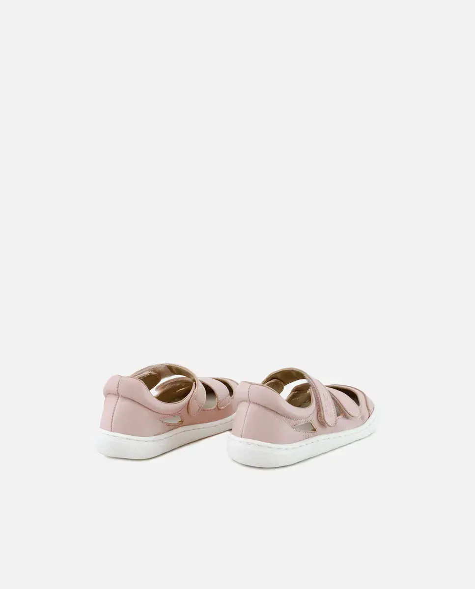 Детские сандалии barefoot из кожи Eli 1957, Роза — фото 2