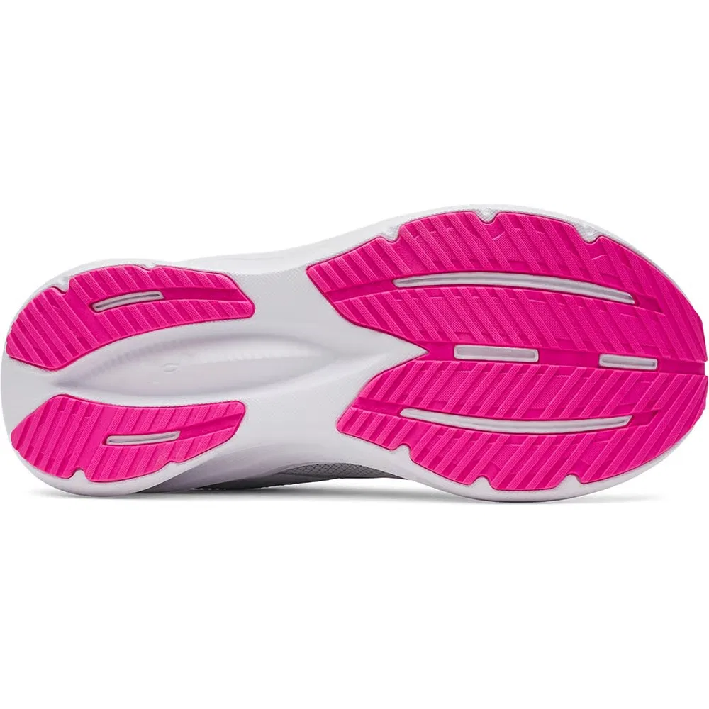 Детские кроссовки Charged+ Assert 11 для бега Under Armour, Gray/Gray /Pink — фото 4