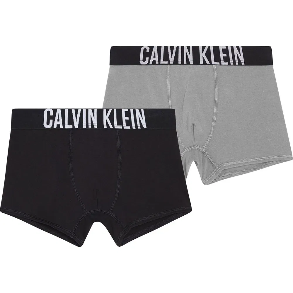 Детские боксеры для мальчиков с логотипом Calvin klein, Grey