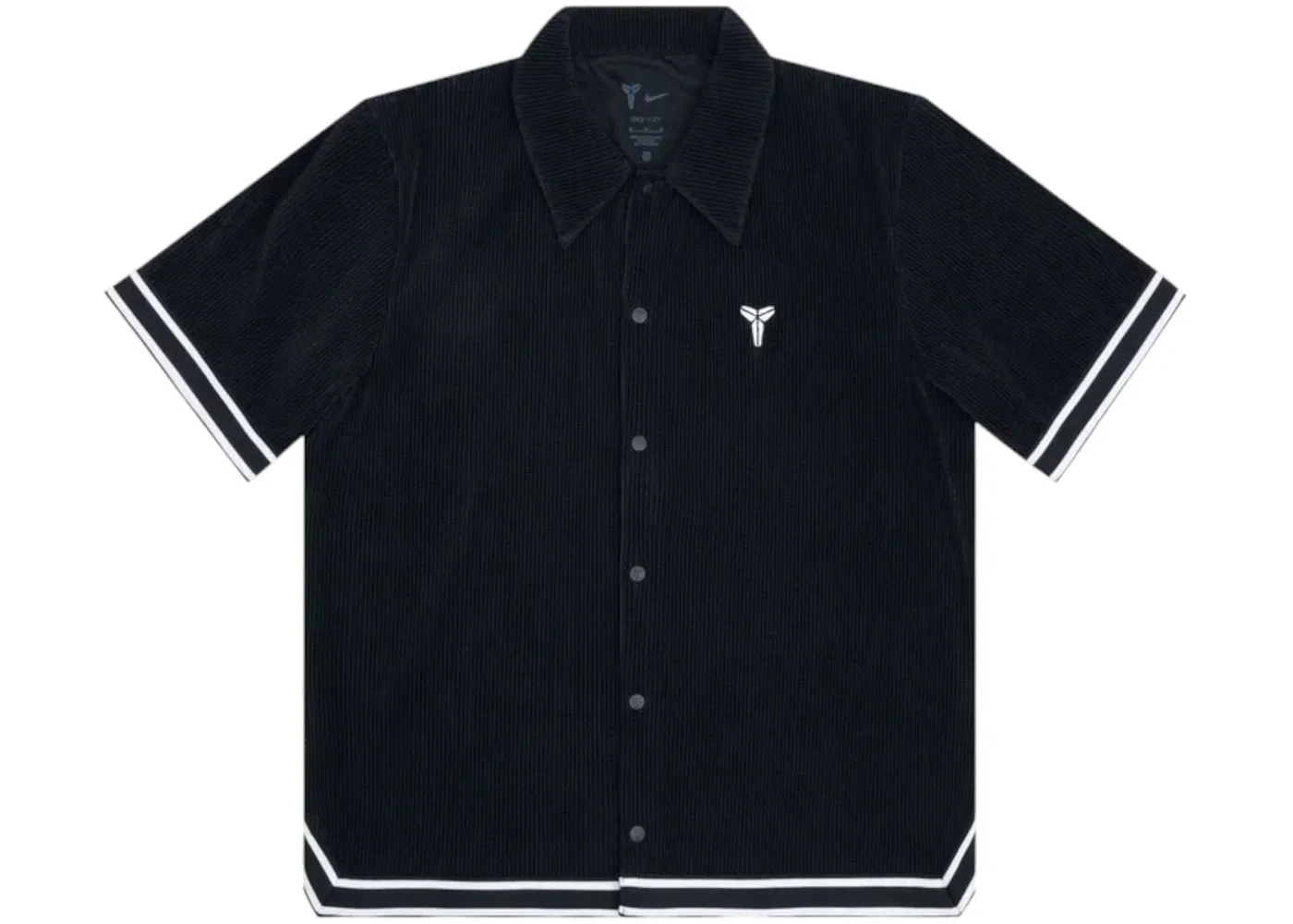 Мужская футболка с принтом Nike What The Kobe Pleated S/S Top, Black