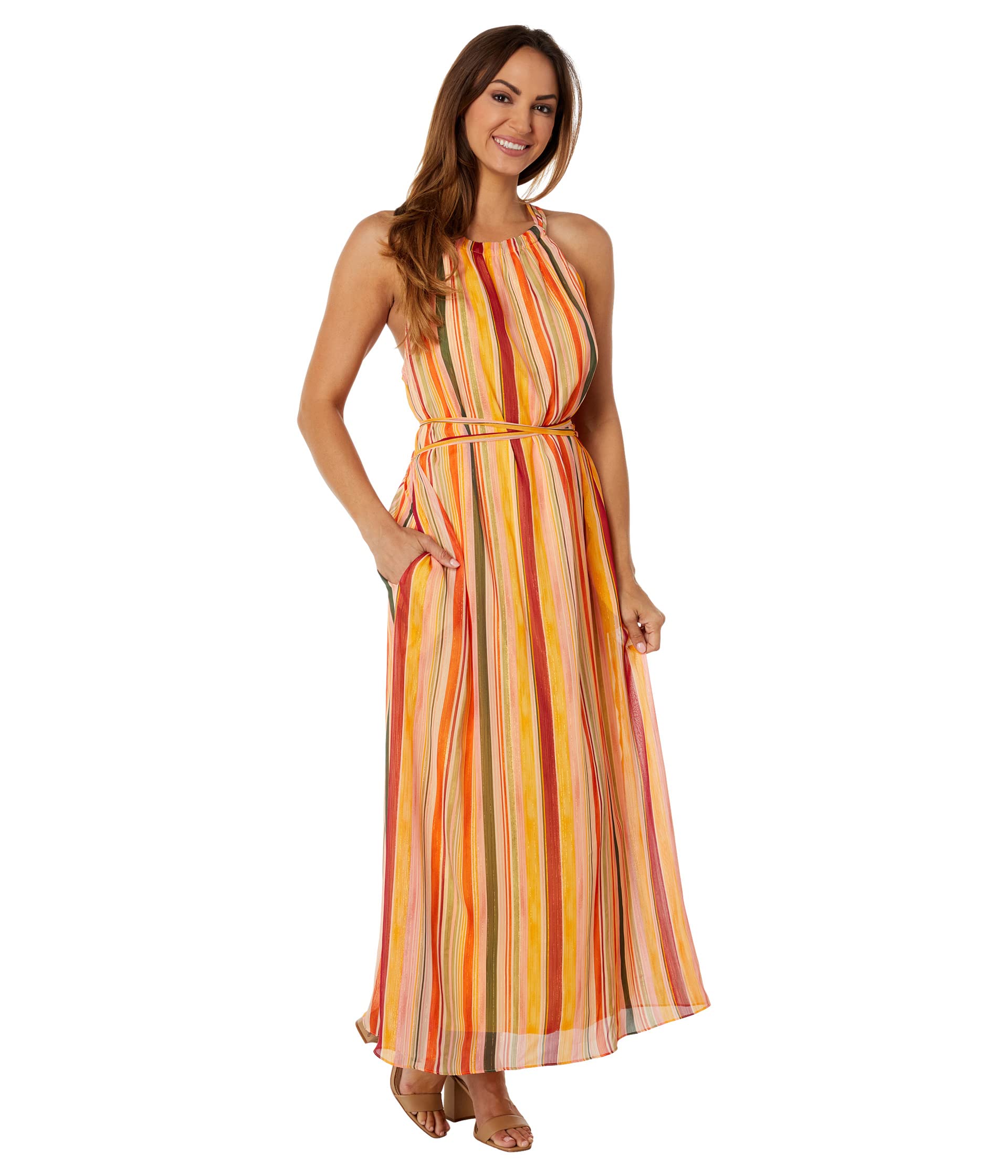 

Платье Maggy London, Plus Size Halter Maxi Dress