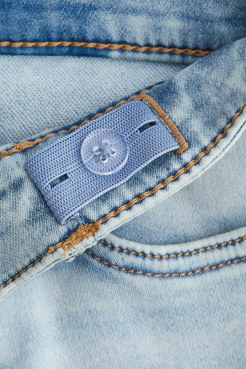 Очень мягкие джинсы-клеш H&M, Helles Denimblau — фото 2