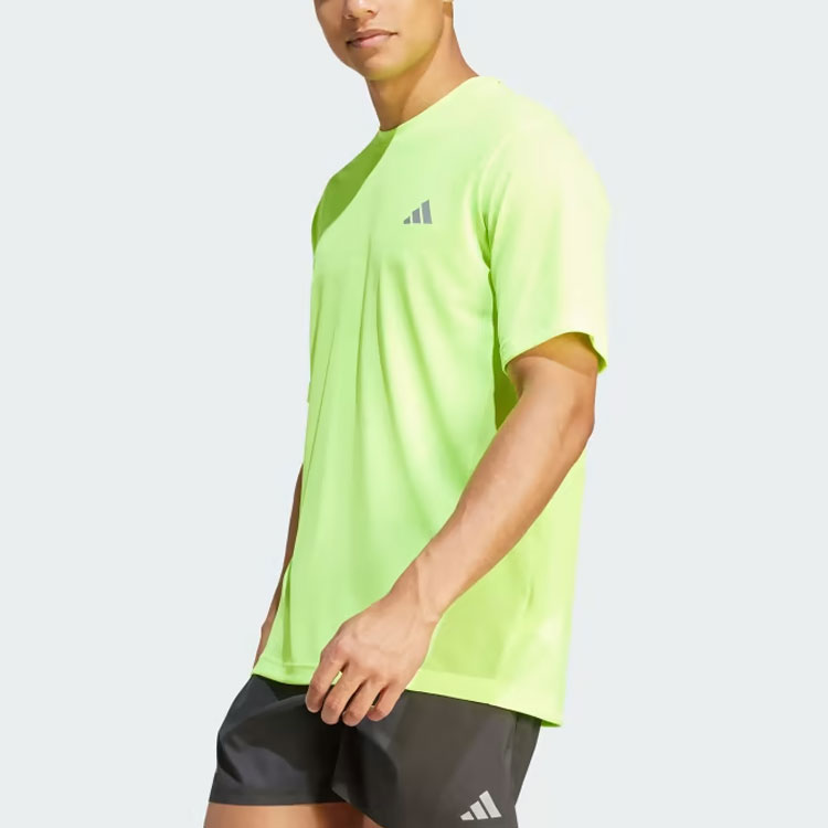 Футболка Ultimate для мужчин, цвет лайм-зеленый Adidas, зеленый — фото 2