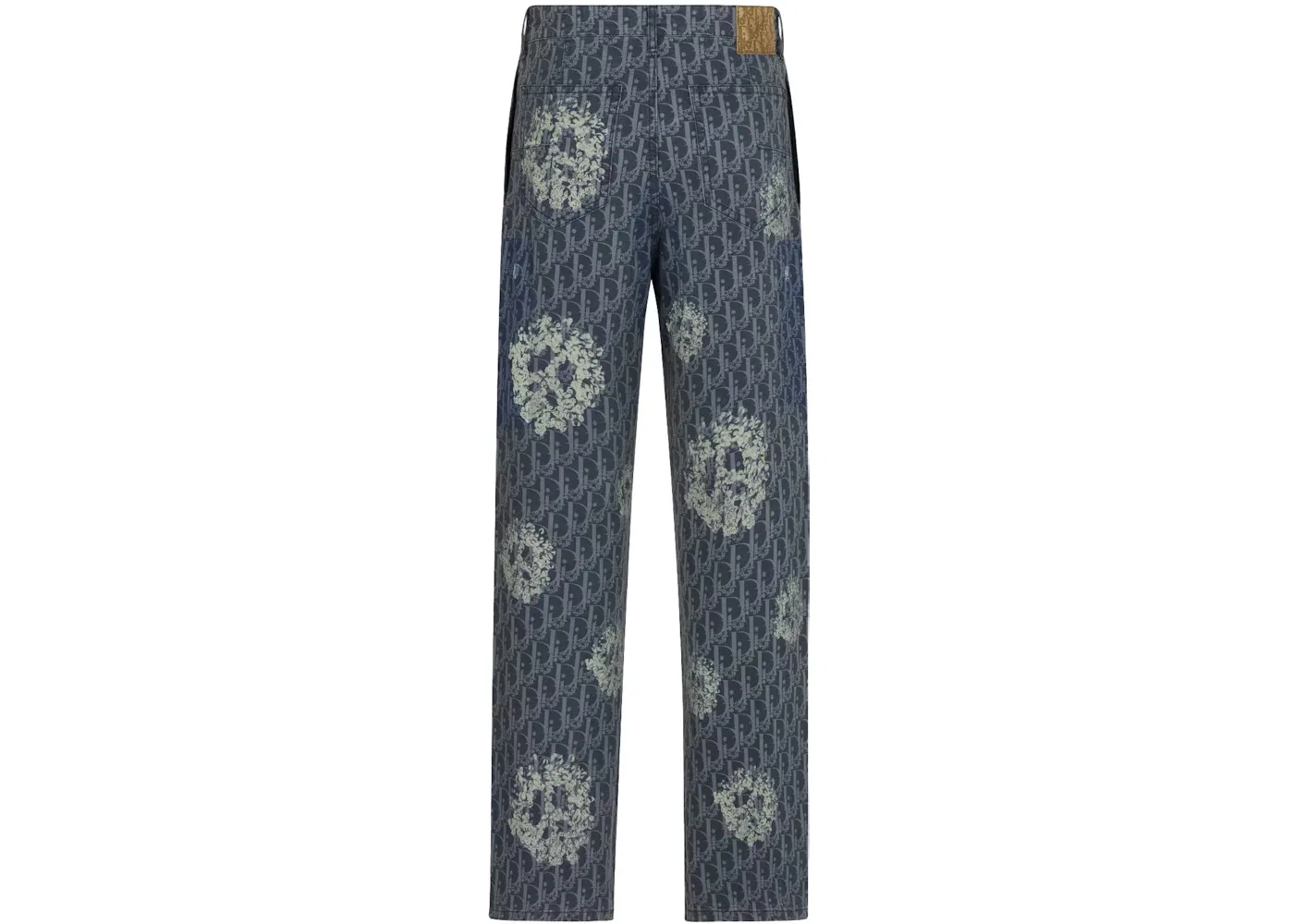 Мужские джинсы карпентер с принтом Dior Oblique модель Jeans Dior, Blue — фото 2