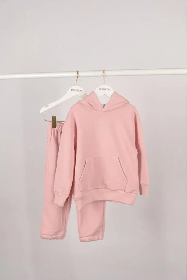 Детский комплект спортивного костюма хлопковый Petit Boom, Pink