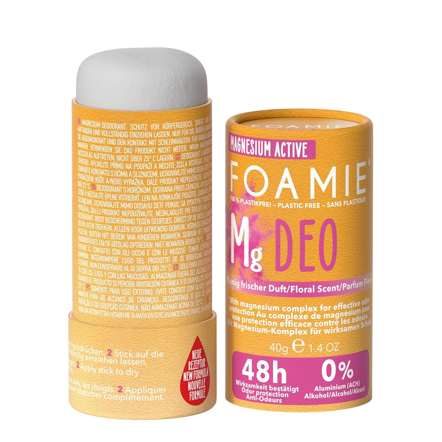 Дезодорант-стик с цветочным ароматом Foamie, 40 г