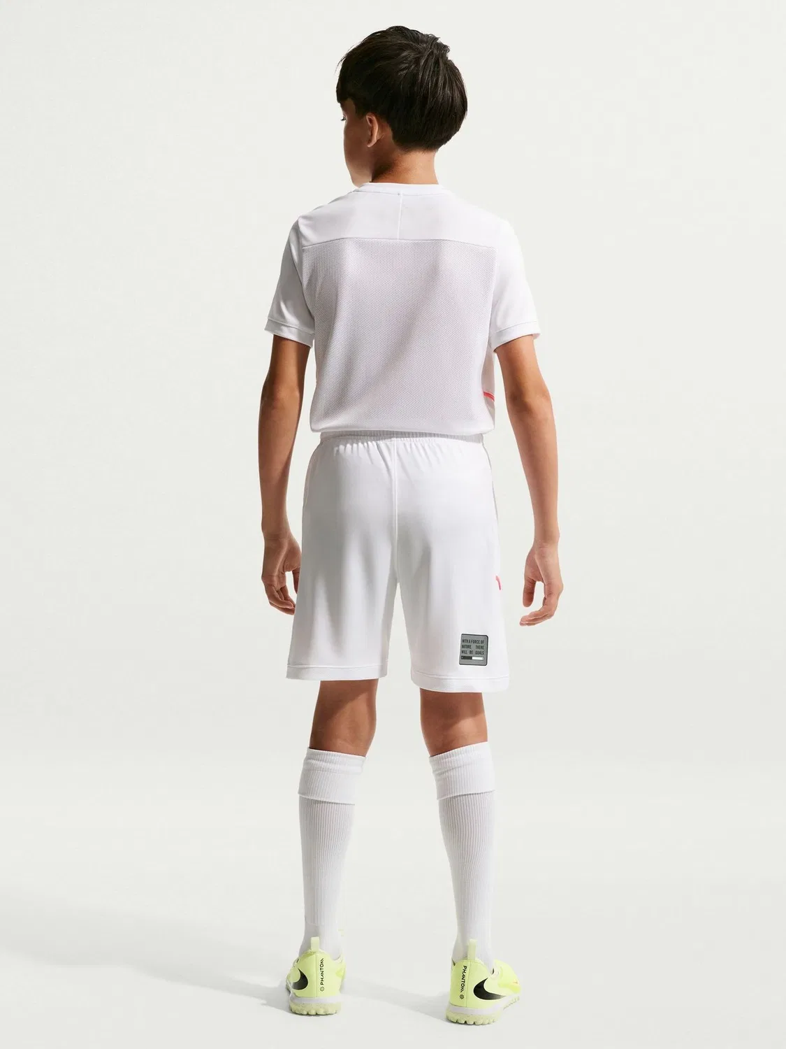 Шорты футбольные Erling Haaland Academy Dri-FIT Nike, белый — фото 2