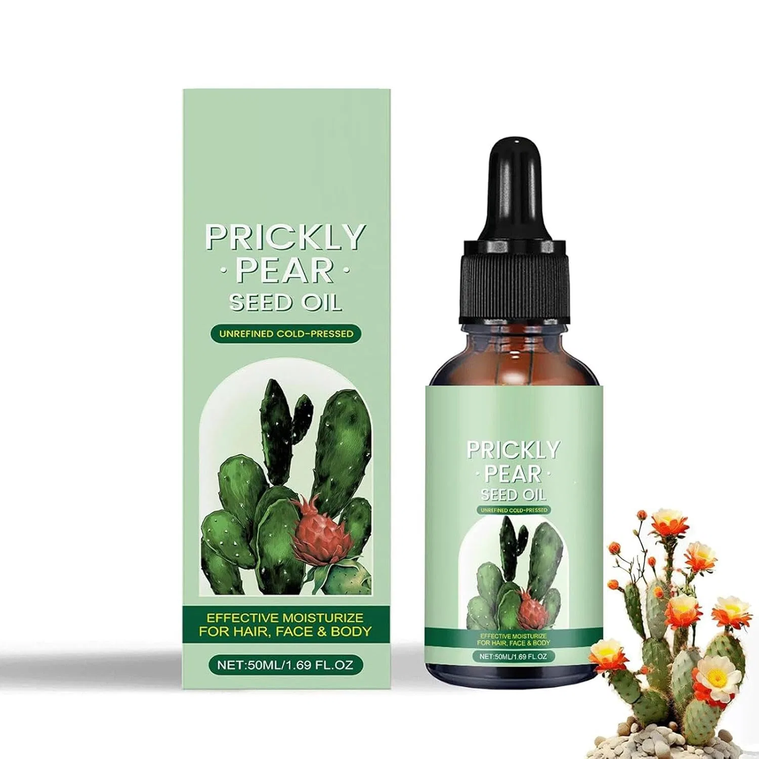 Масло для тела укрепляющее, Cactus Pear Seed Oil, Generisch, 50 мл