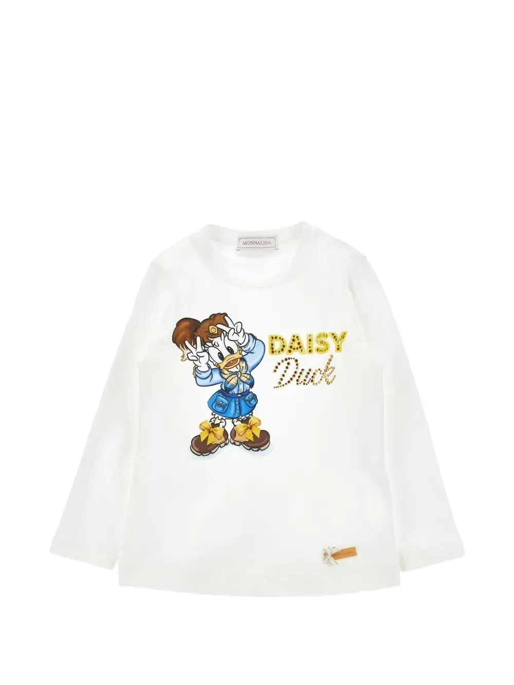 Футболка Daisy Duck Monnalisa, белый