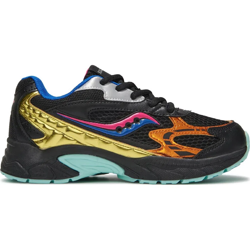 Детские кроссовки Volt 1000 Saucony, Black/Multi — фото 2