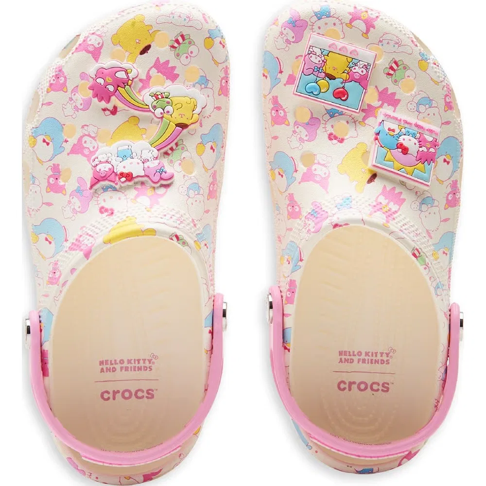 Детские классические сабо Hello Kitty Crocs, Pastel Hello Kitty — фото 4