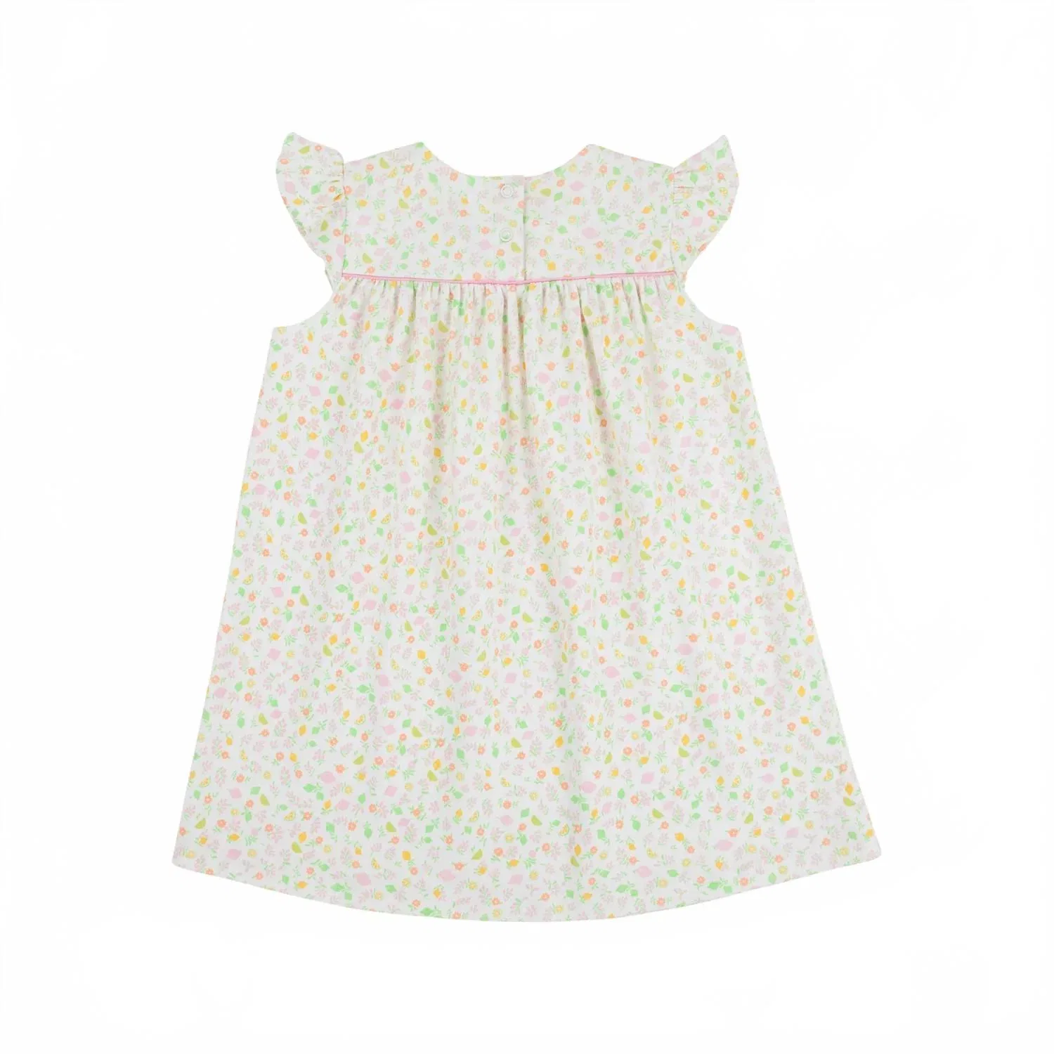 Детское платье для девочек с цветочным принтом Dowell Day Dress The Beaufort Bonnet Company, Citrus Style — фото 3