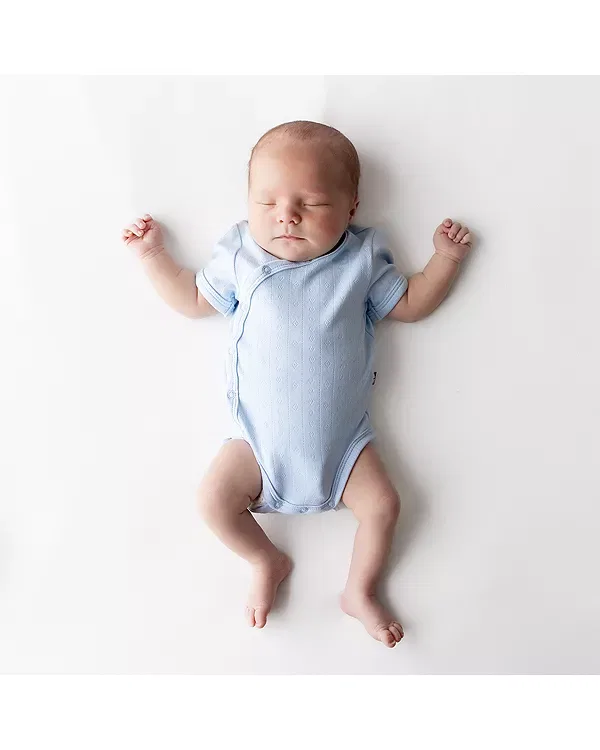 Детский боди-кимоно с v-образным вырезом Kyte Baby, Breeze — фото 3