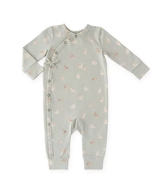 Детский комбинезон-кимоно с принтом The Littles Printed Kimono Romper Pehr, Hoppybun