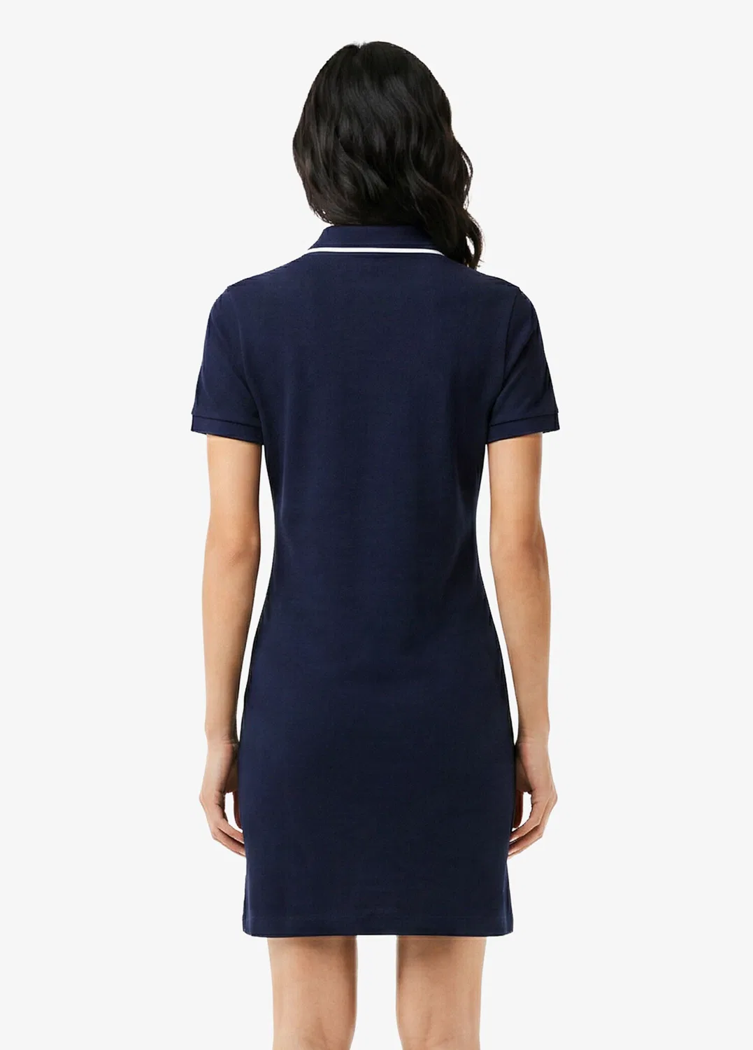 Платье мини Lacoste Classic Fit, темно-синий — фото 2