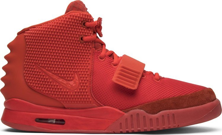 

Лимитированные кроссовки Nike Air Yeezy 2 SP 'Red October', красный