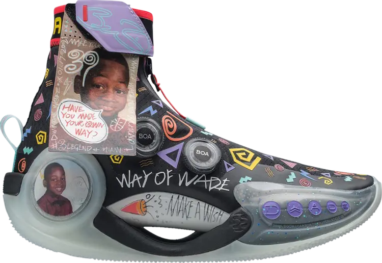 

Кроссовки Way of Wade 9 Infinity Moment, черный