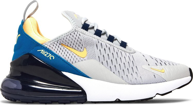 

Кроссовки Nike Air Max 270 GS 'Grey Fog Midnight Navy', серый