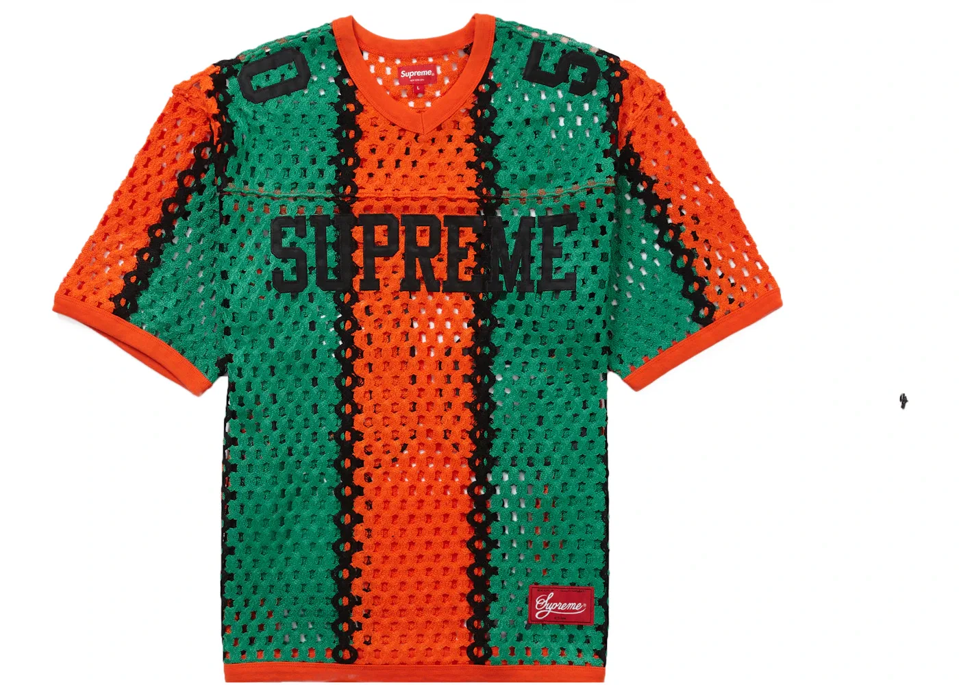 Мужская футбольная джерси с вязанием крючком Jersey Supreme, Orange