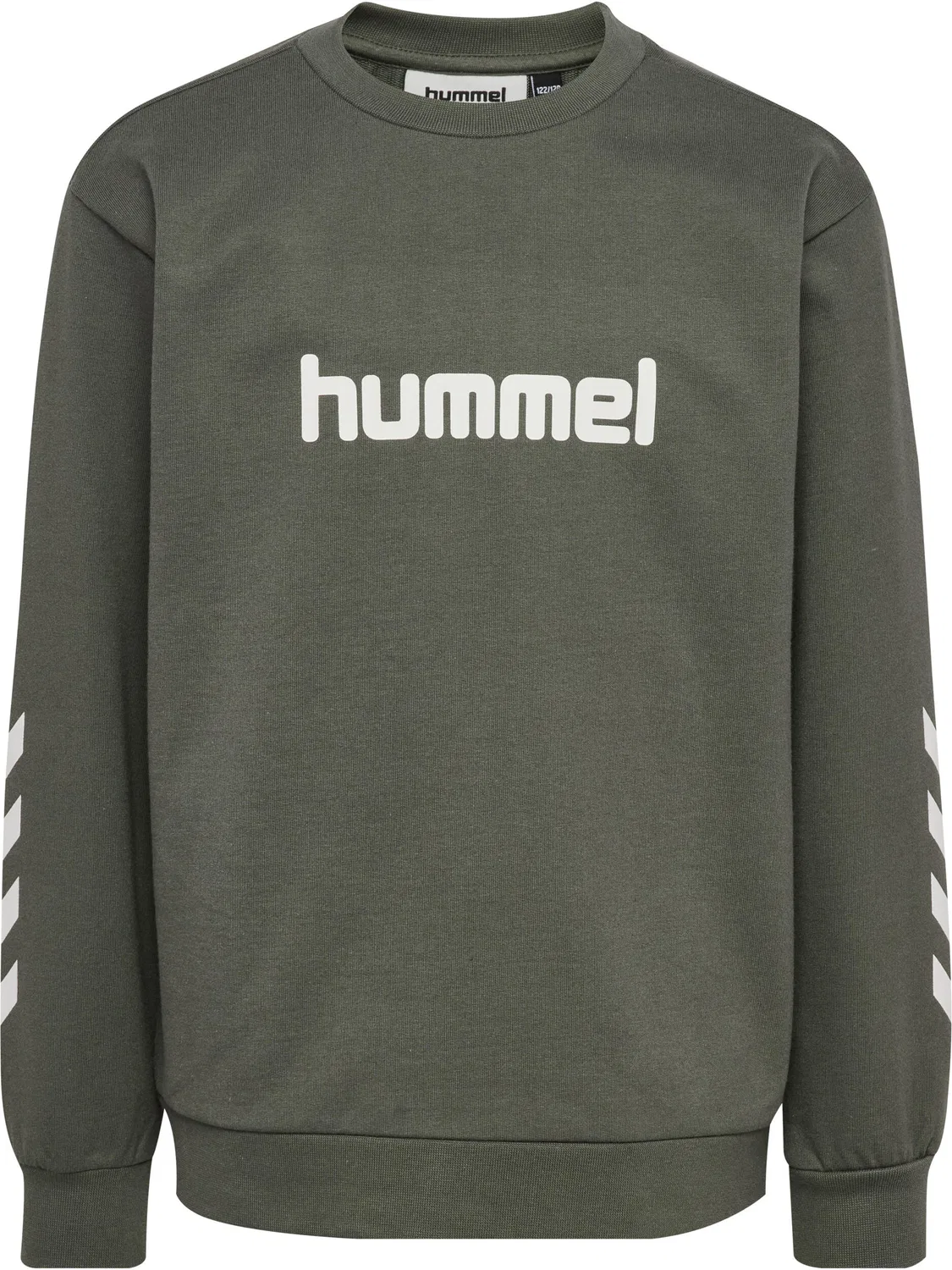 Детское худи с принтом Hmljr Reg Hummel, Grau