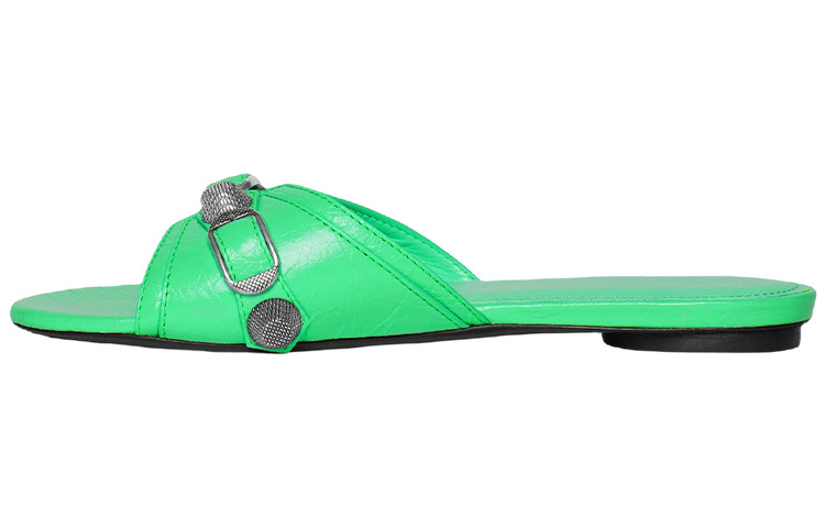 

Шлепанцы женские Balenciaga Cagole, зеленый