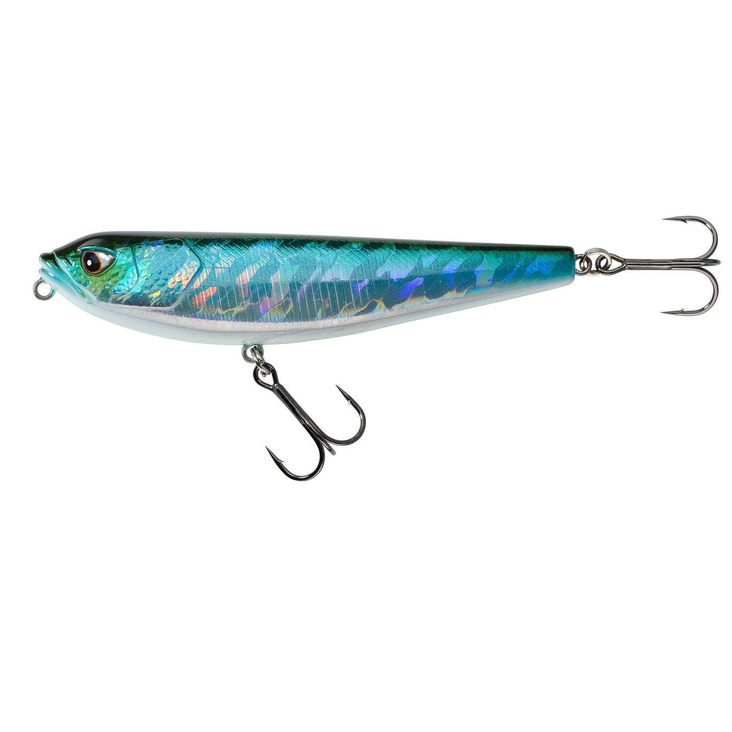 

Воблер Stickbait WXM STK 100 F синяя спинка CAPERLAN, синий белый