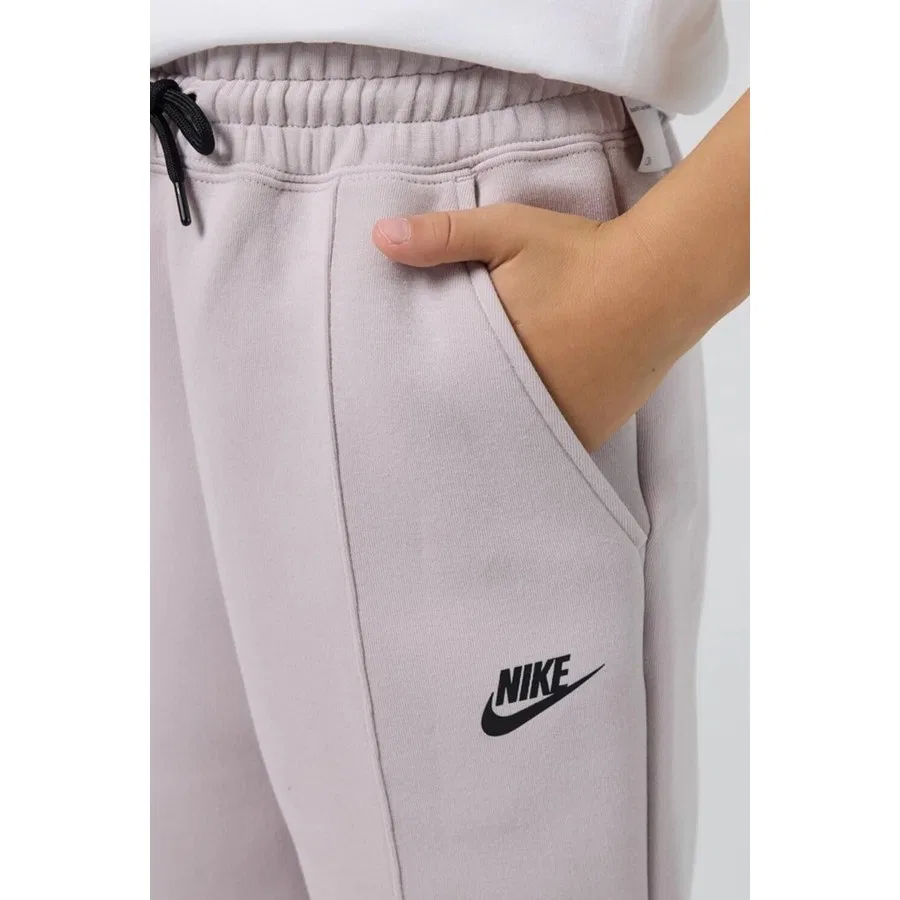 Детские спортивные брюки Tech Fleece Jogger Nike, Сиреневый — фото 3