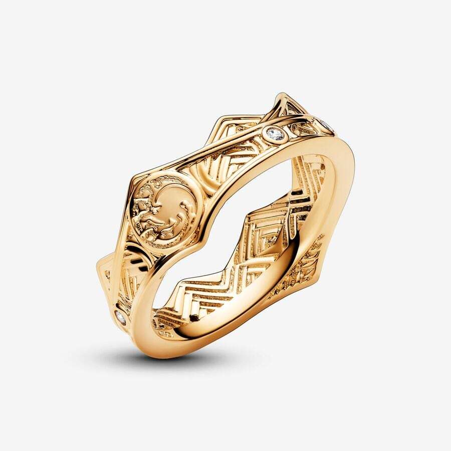 Кольцо Pandora «Пламя и Кровь» из золота 14 карат — фото 2
