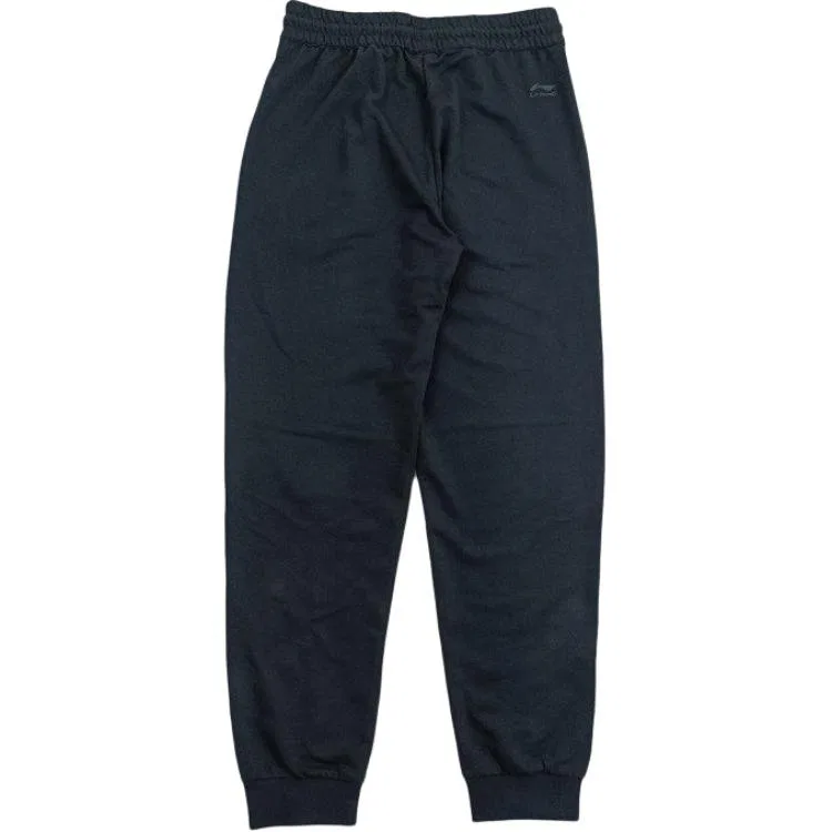 Детские трикотажные спортивные штаны с манжетами AKLU684-1 Regular Li-Ning — фото 4