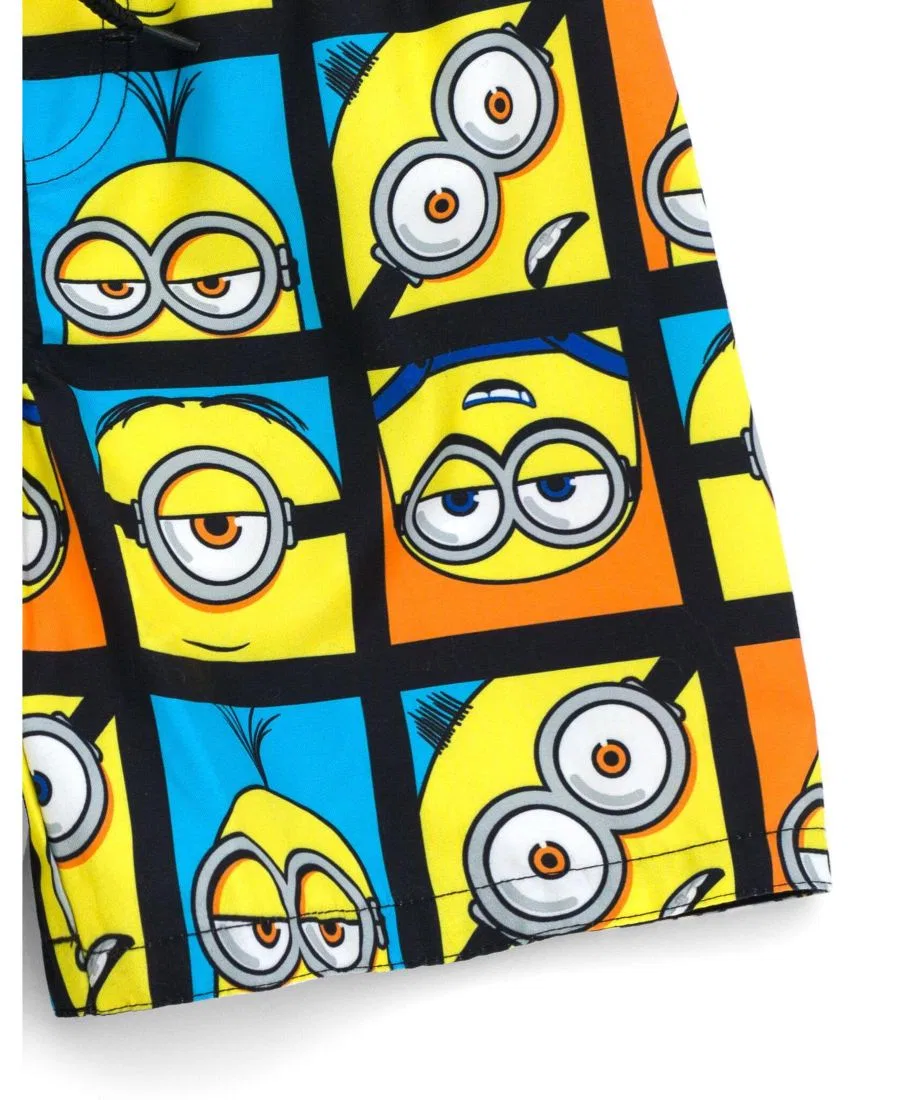 Плавки с принтом Minions Blue Orange Yellow — фото 3