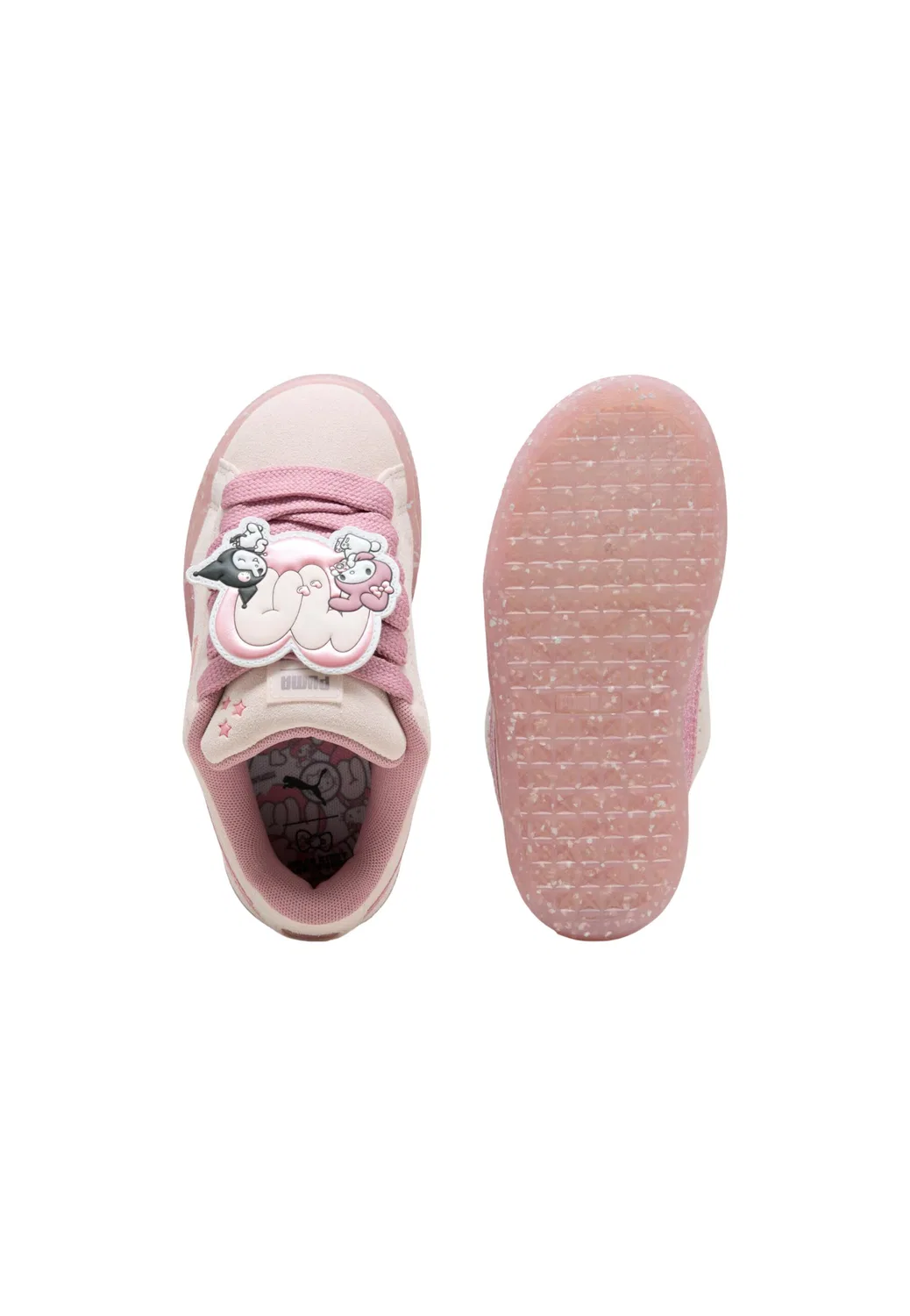 Детские кроссовки с закрытым носком Puma, Rosa — фото 4