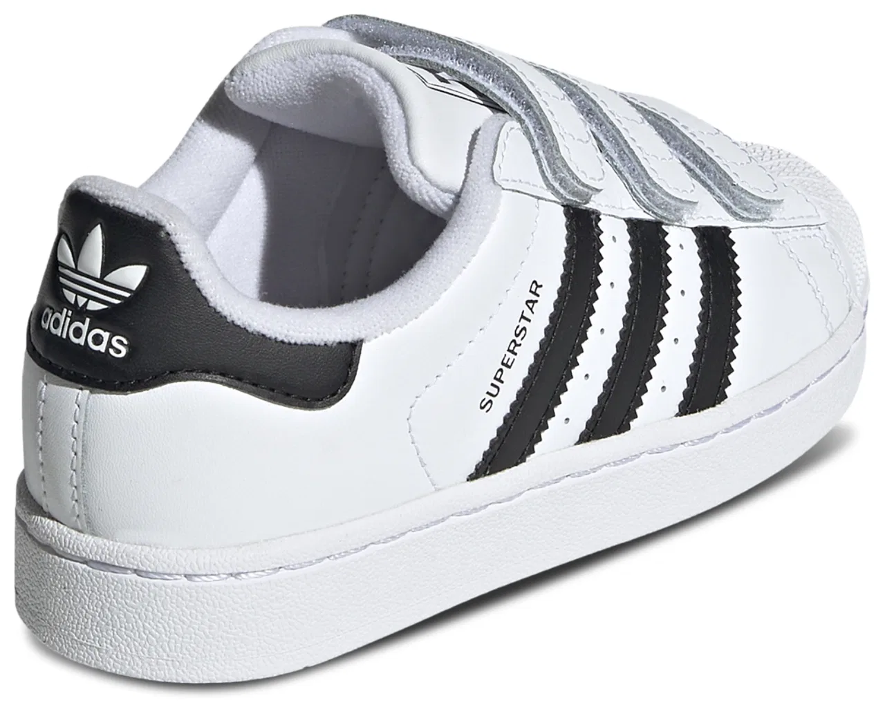 Кроссовки для мальчиков Superstar Adidas, цвет White/Black/White — фото 3