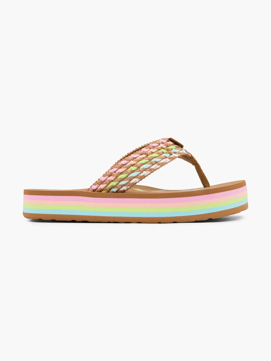 Детские шлепанцы Roxy RG CHIKA HI, мультиколор