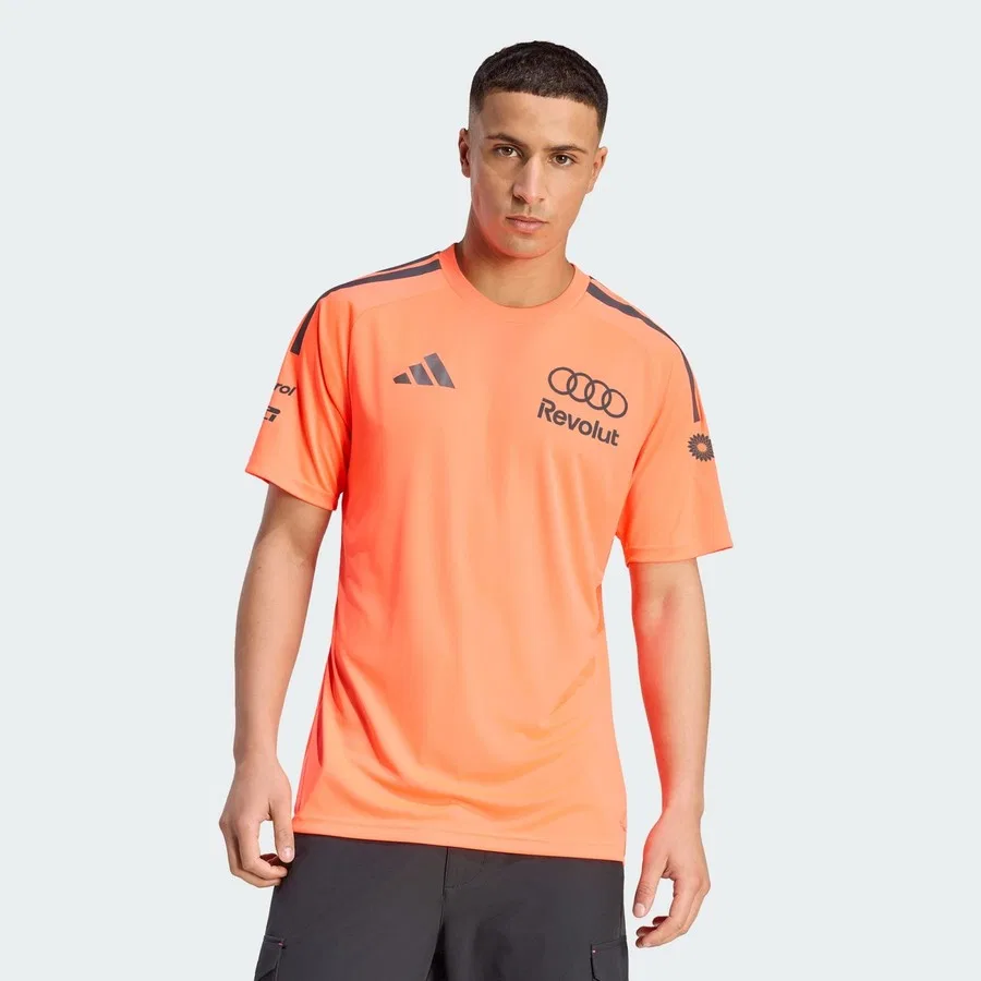Футболка с принтом Audi Revolut F1 Team Set Up Tee adidas, Оранжевый