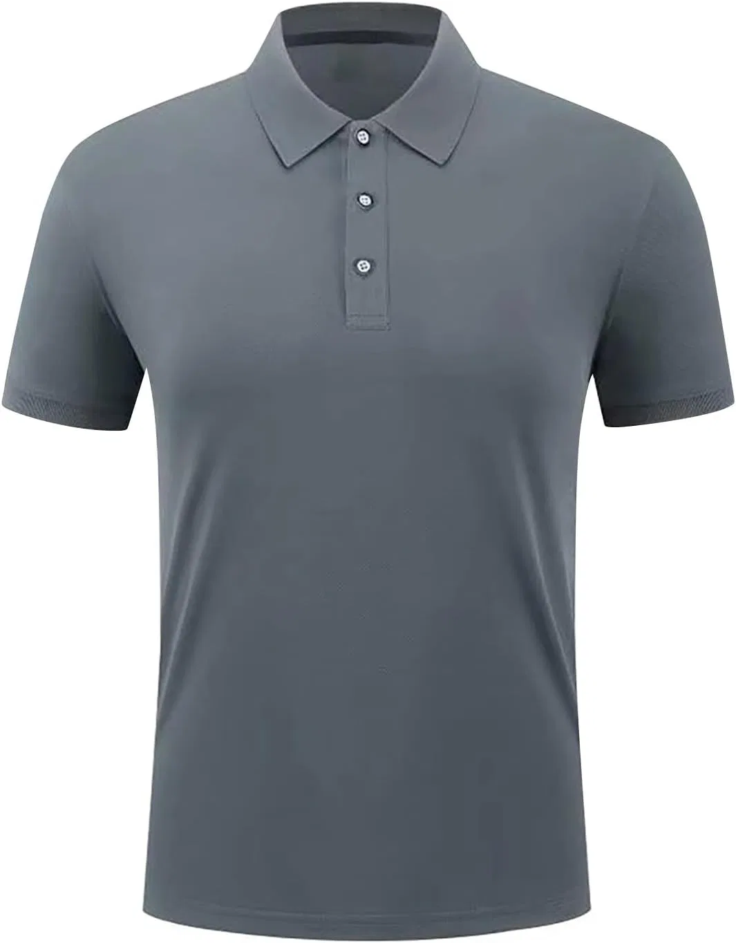 Мужская футболка с отложным воротником Comfort Journey, Gray
