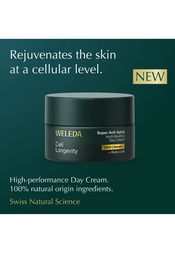 Крем дневной anti-aging Cell longevity super anti-aging day cream Weleda 50 мл — фото 3