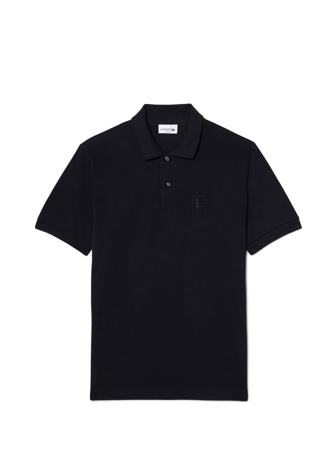 Polo Lacoste Classic Fit, серый