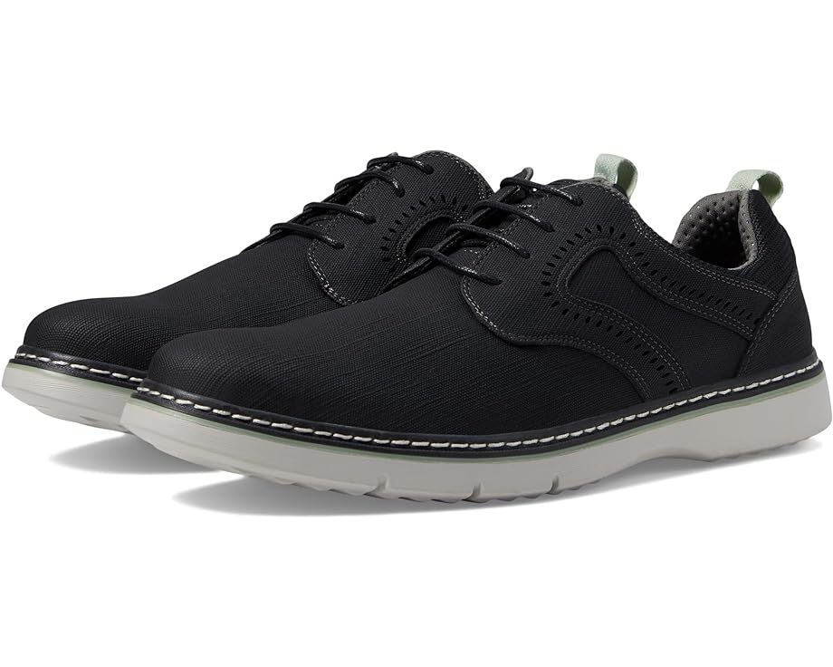 

Кроссовки Stacy Adams Stride Plain Toe Lace-Up, черный, Серый;черный, Кроссовки Stacy Adams Stride Plain Toe Lace-Up, черный