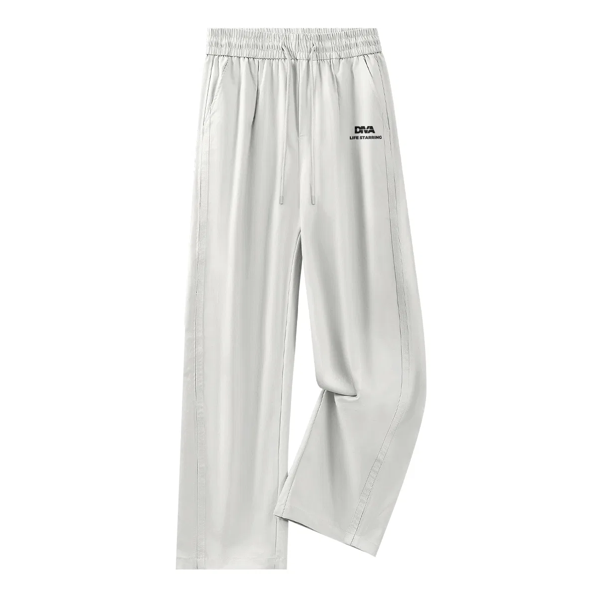Детские повседневные брюки с принтом Life's Hero Pants Logo MINISO, Pea Green — фото 3