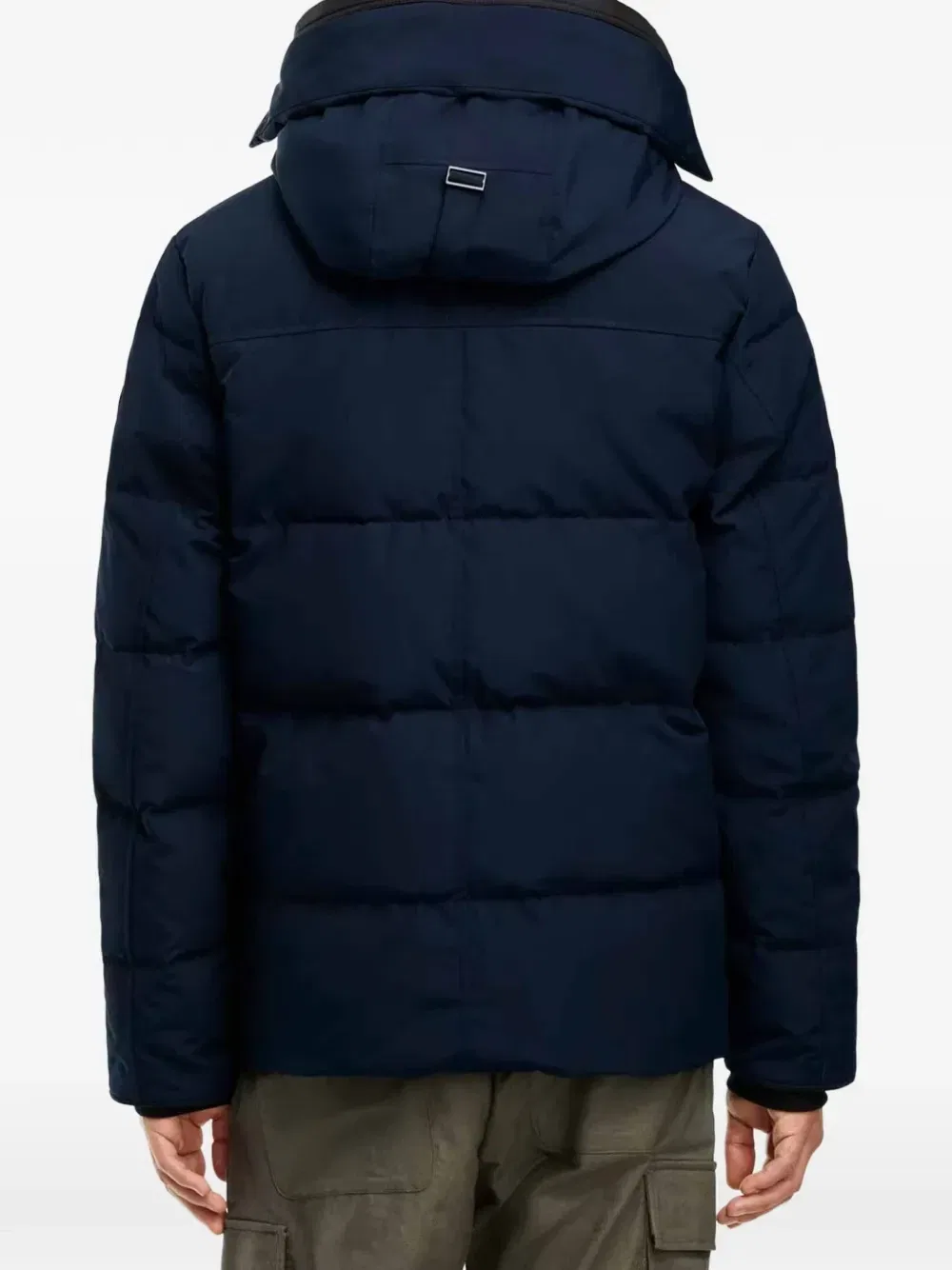 Стеганая куртка с капюшоном Wyndham Canada Goose, синий — фото 3