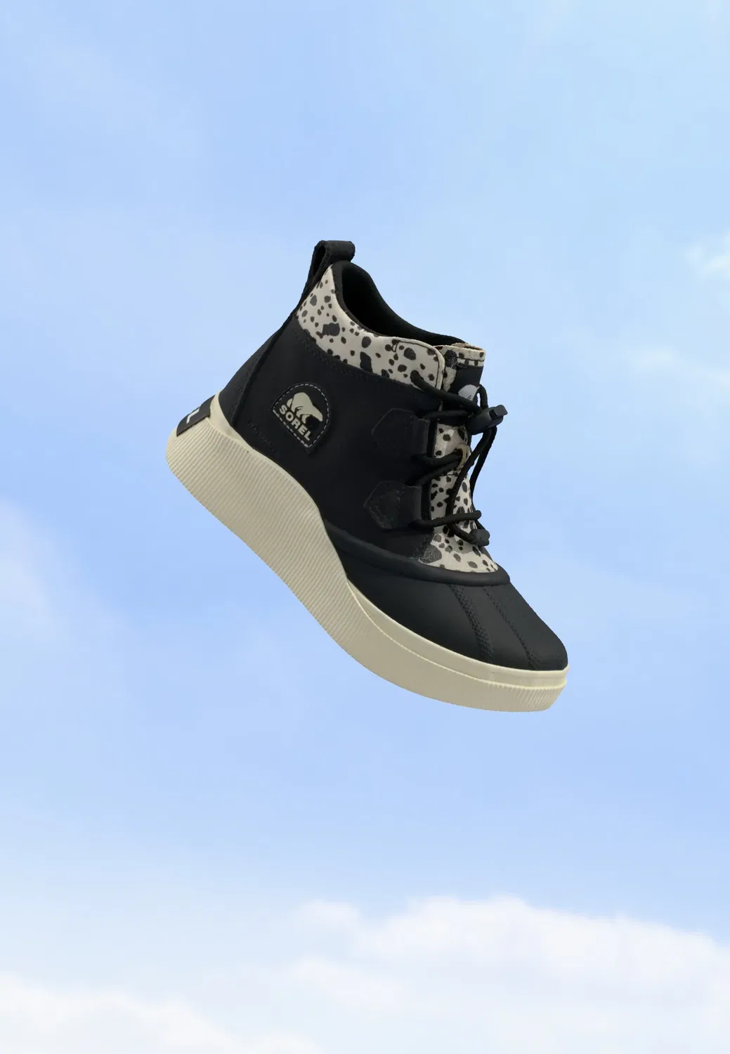 Big kids out n about iv classic wp unisex - lace-up ankle boots Sorel, Black/Chalk