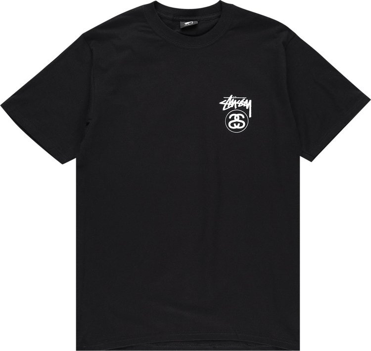 

Рубашка Stussy Stock Link Tee 'Black', черный