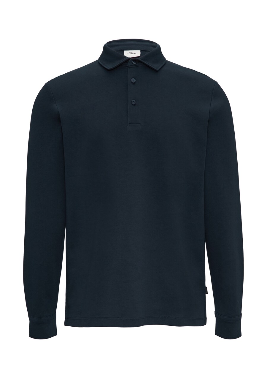 

Лонгслив s.Oliver BLACK LABEL Shirt, темно-синий