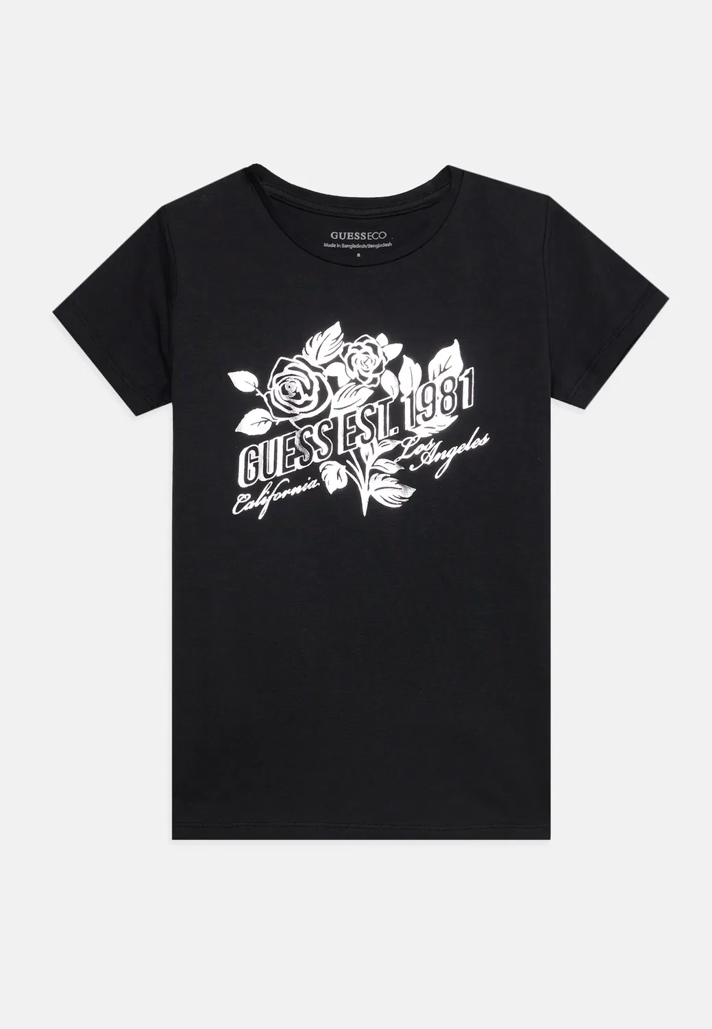 Футболка с принтом Guess, Jet Black — фото 3