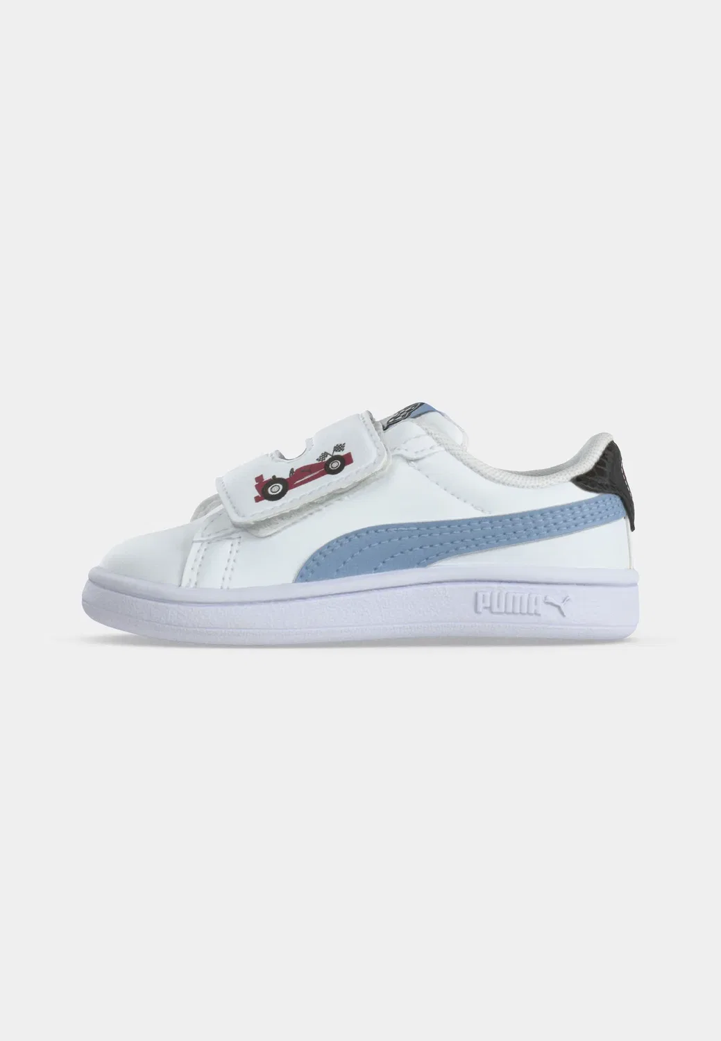Кроссовки Smash 3.0 Racing Crew унисекс Puma, White/Blue — фото 2