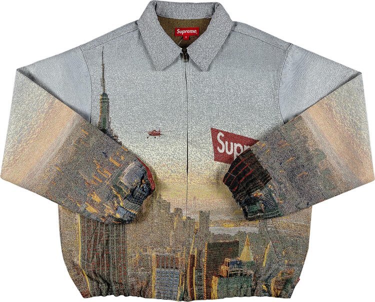

Куртка Supreme Aerial Tapestry Harrington Jacket 'Multicolor', разноцветный, Серый, Куртка Supreme Aerial Tapestry Harrington Jacket 'Multicolor', разноцветный