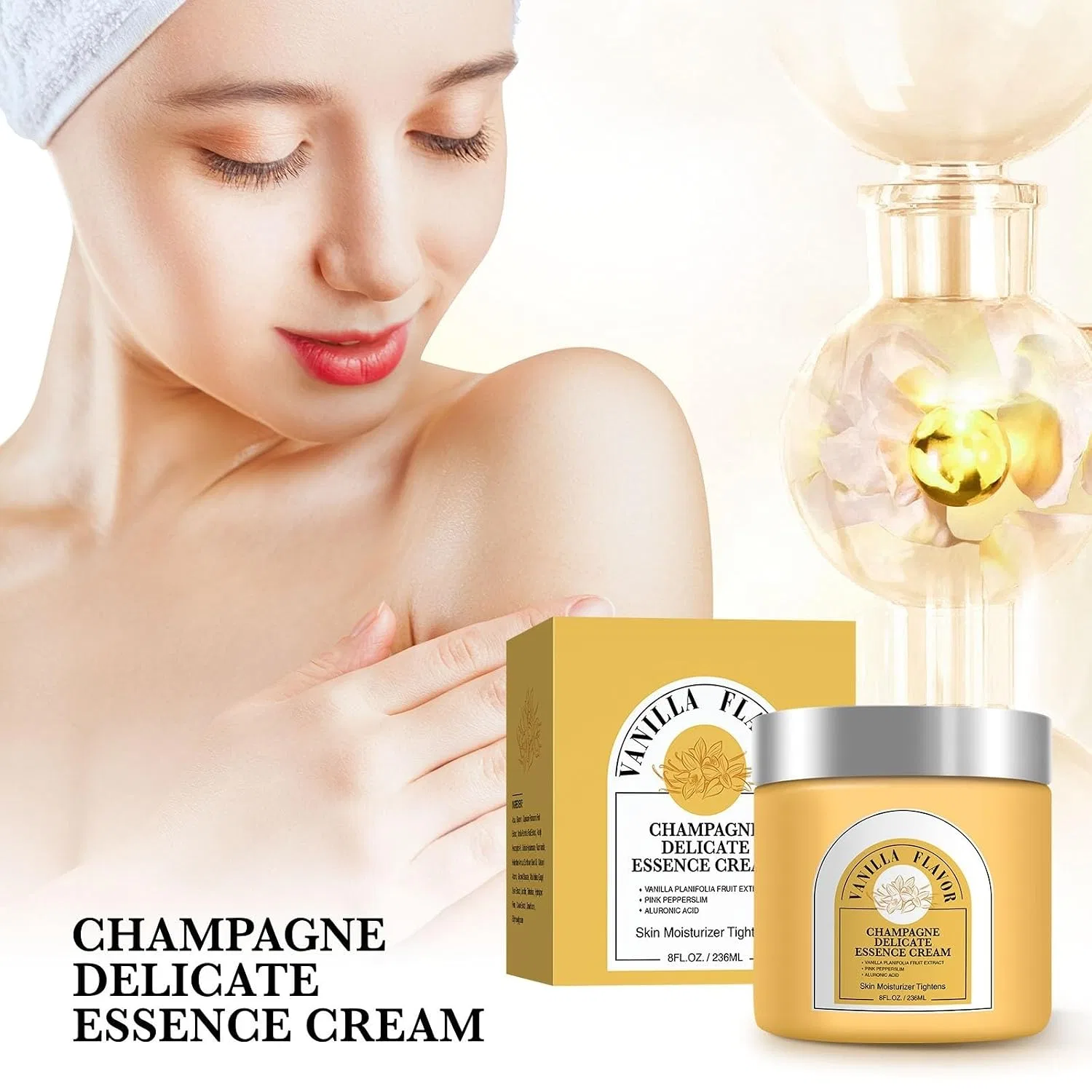 Укрепляющий крем для тела Champagne Beaute Lift, 236 мл, Vanilla Generisch — фото 4